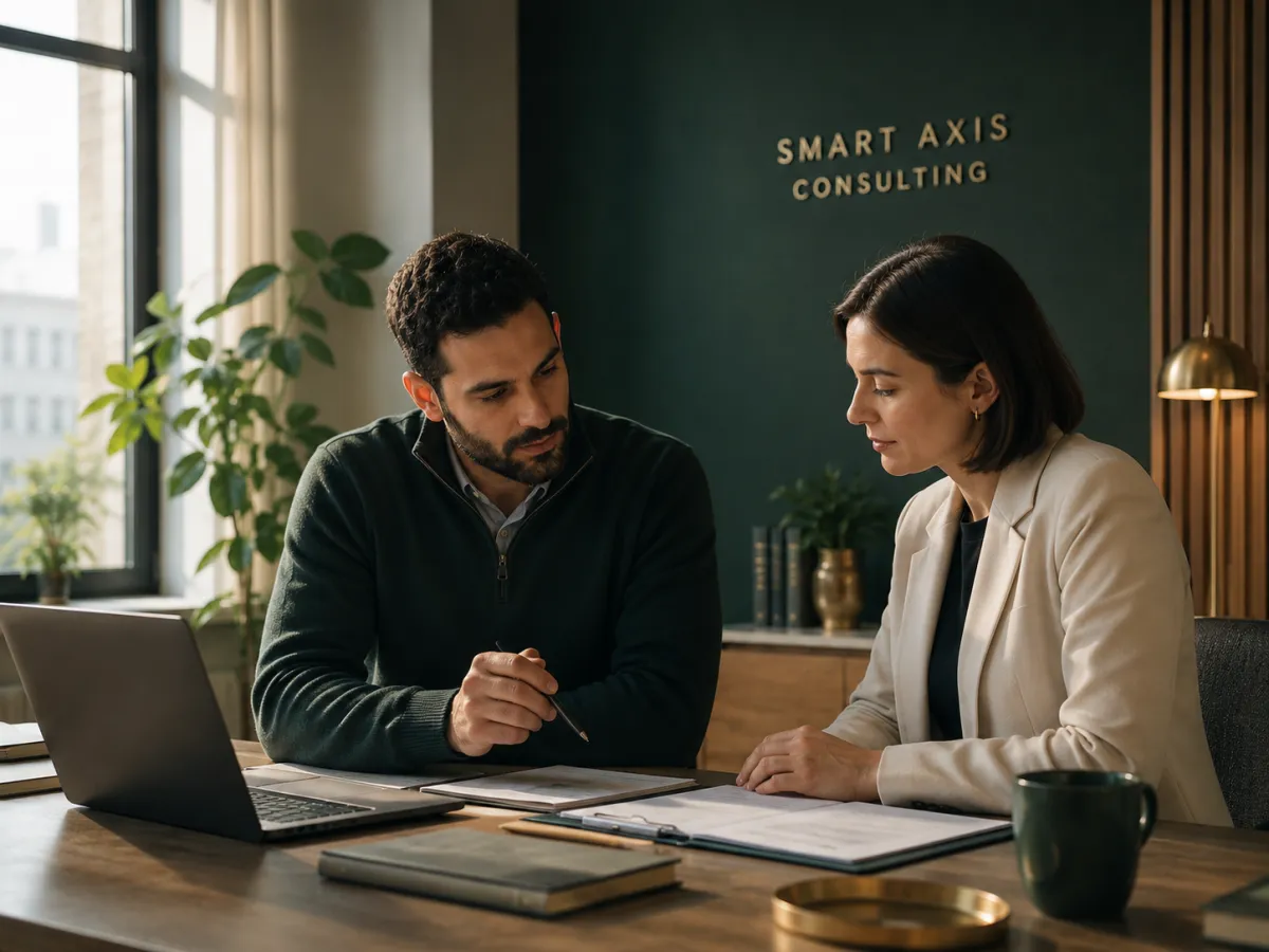 Persönliche Beratung bei Smart Axis Consulting in Berlin
